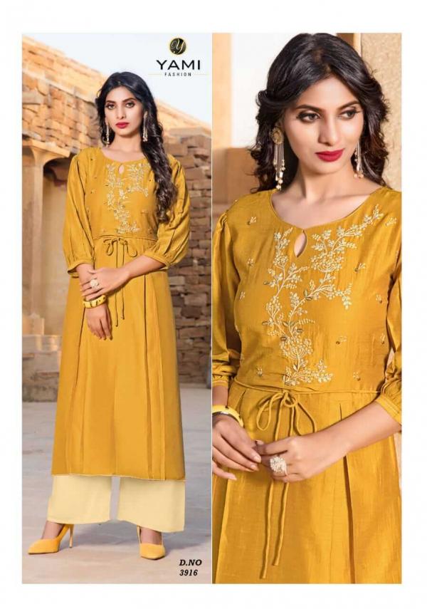 Yami Reshami 2 Viscose Fancy Kurti With Bottom Set Online 